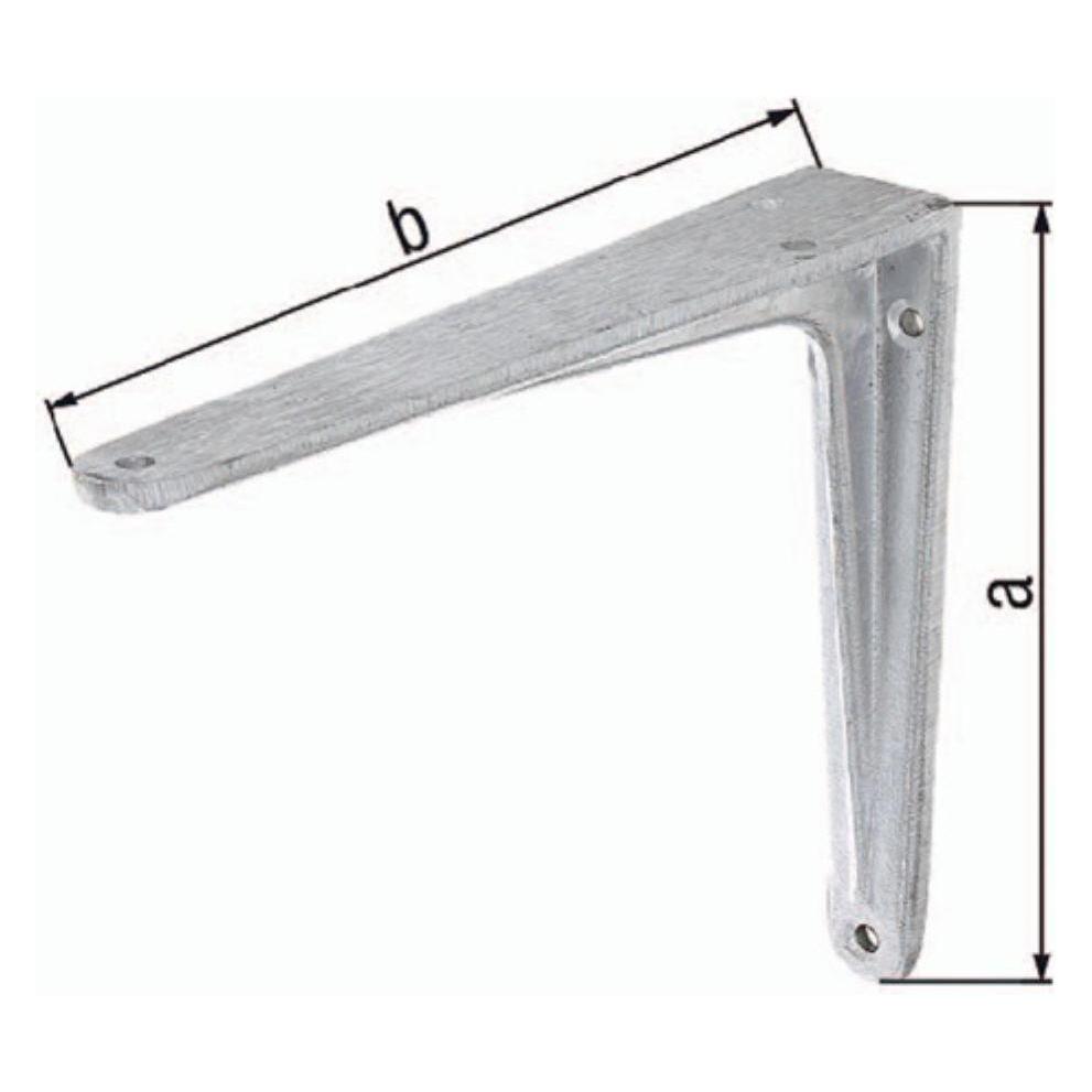 GAH Konsole L.300mm H.250mm Alu-Guss Trgf.90kg (1 Stk.) (804053)
