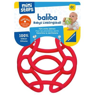 ministeps baliba - Babys Lieblingsball rot - ab 0 Monate