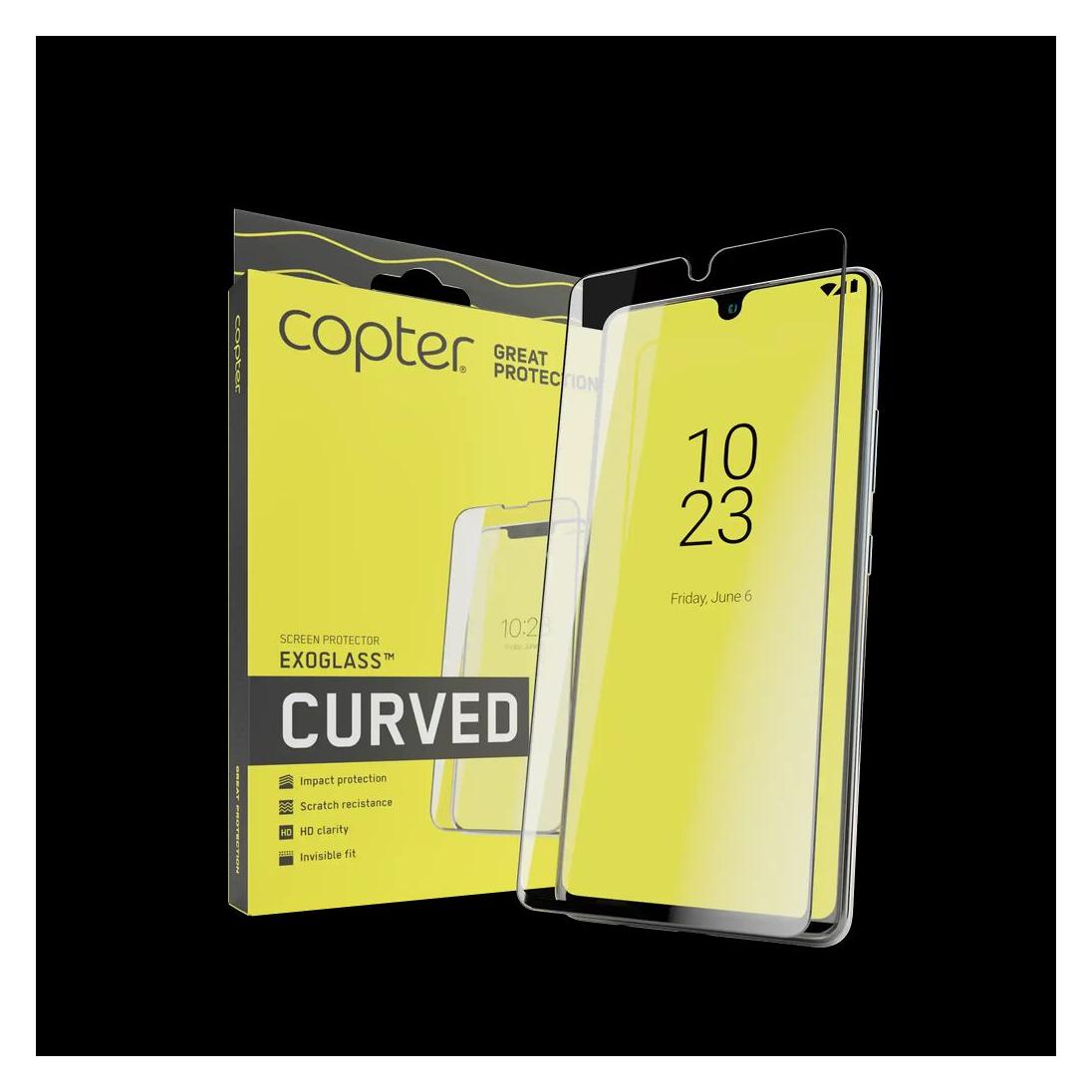 Copter Samsung Galaxy S25 Exoglass Curved Displayschutzfolie (1 Stk., Samsung Galaxy S25) (7995EG)