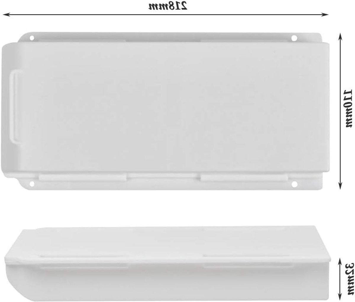 2-delige Zelfklevende Organizer voor Onder het Bureau, Onzichtbare Ladehouder voor Kantoor en Tafel