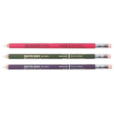Mechanical pencil with eraser Days, Pink