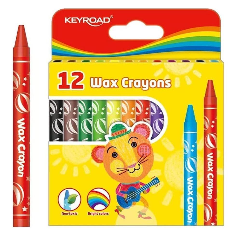 Keyroad Wachsmalstifte 12 Stück (12x) (41946591)