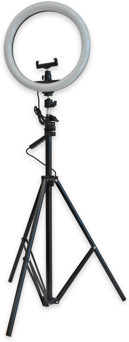 Pack Candeeiro LED 24W Dimável + Tripé Extensível (2 mts) p/ Estúdio Fotográfico
