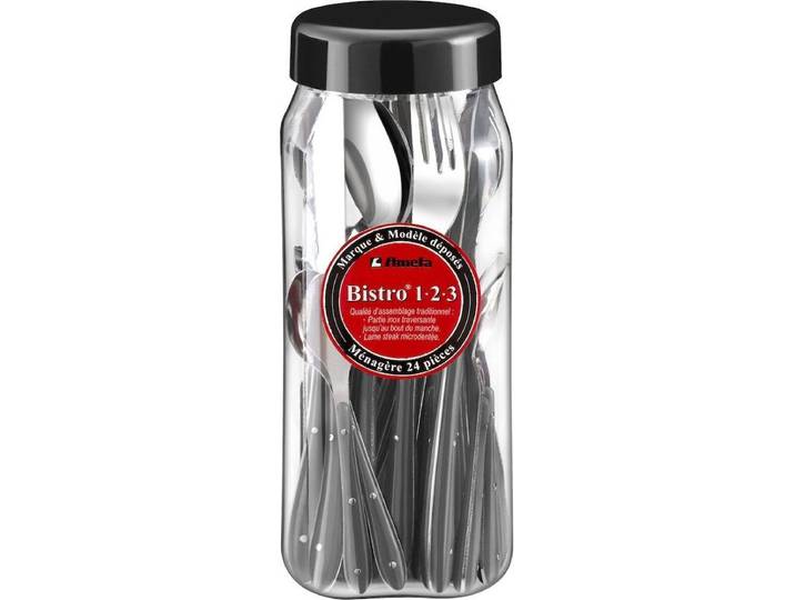 Amefa Retail 1-2-3 Bestek S24 Anthraciet