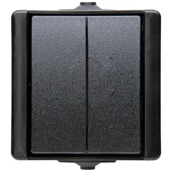 Kopp 540505003 proAQA-Serienschalter Farbe:schwarz