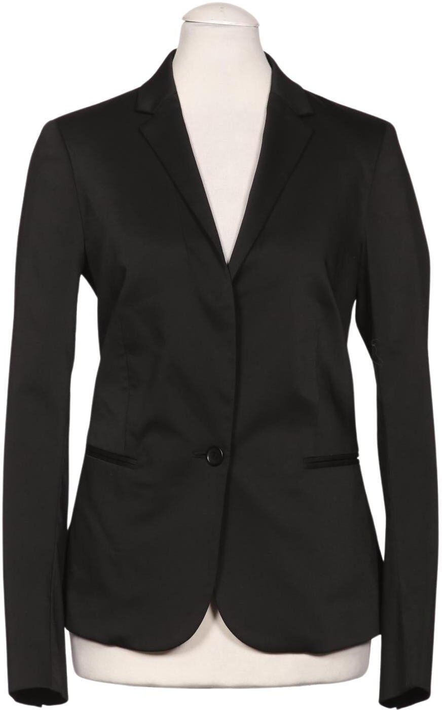 Calvin Klein Damen Blazer, Schwarz, Gr. XS, Synthetik / Elasthan / Viskose - Second Hand