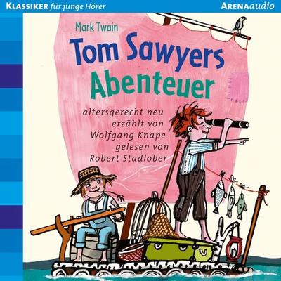 Tom Sawyers Abenteuer - Mark Twain, Audio, 9783401851136