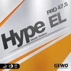 Gewo Belag Hype EL-Pro 47.5 schwarz 2,1 - schwarz 2,1