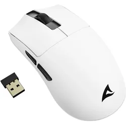 Sharkoon FIREGLIDER One (weiss) (Kabelgebunden, Kabellos), Maus, Weiss