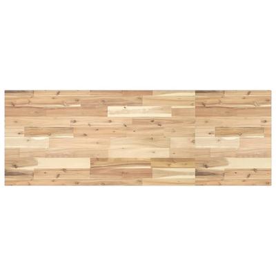 vidaXL Waschtischplatte Unbehandelt 160x50x2 cm Massivholz Akazie