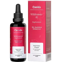 Casida Wildrosenöl (Hagebuttenöl) Bio-Qualität 50 ml