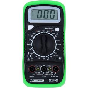 KS-Tools Multimeter COMPETITION, 512.5065, digital, RMS, CAT III 600 V, 2000 Counts