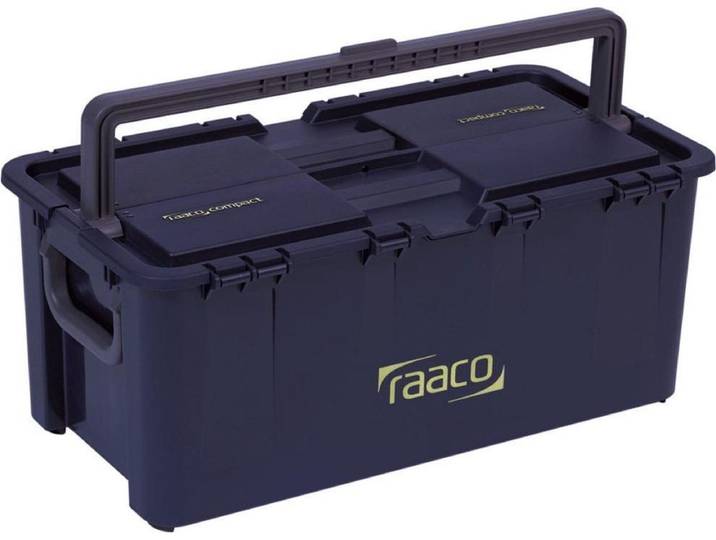 Raaco gereedschapskist Compact 37 met 7 inzetbakjes 136594