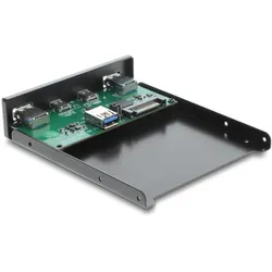 Delock Front Panel 3.5" USB 10 Gbps 2 x USB Type-C + 2 x USB, PC Gehäuse Zubehör