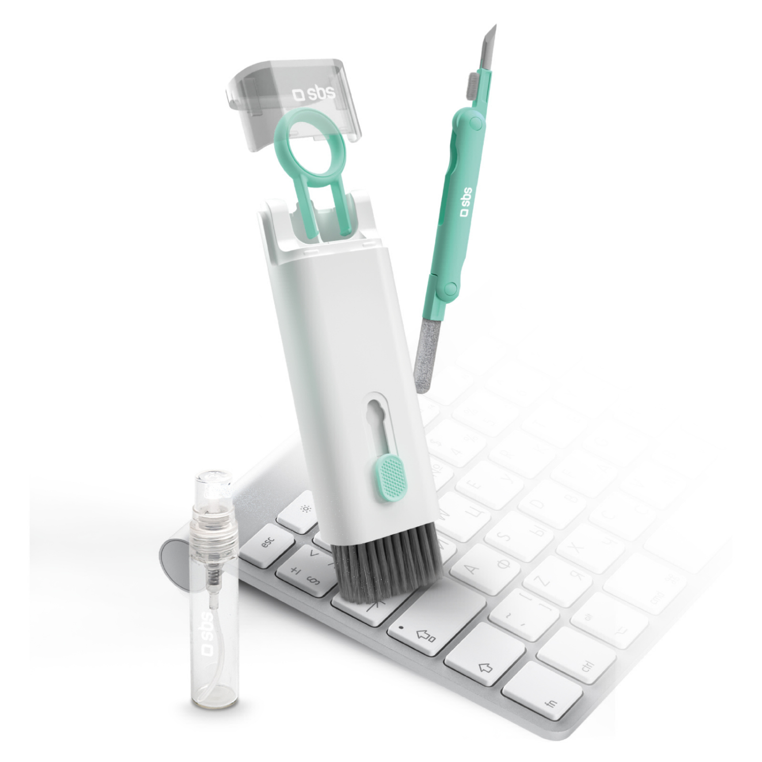 SBS Cleaning Set Pro TEEARCLEANSETMULTI Reinigungsset für Smartphones, Headset