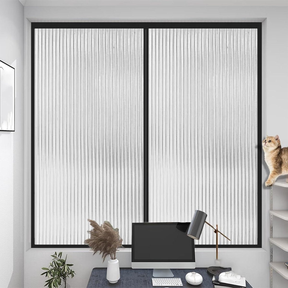 Merkloze Anti Inkijk Raamfolie Privacyfolie Mat - 30 x 380 cm