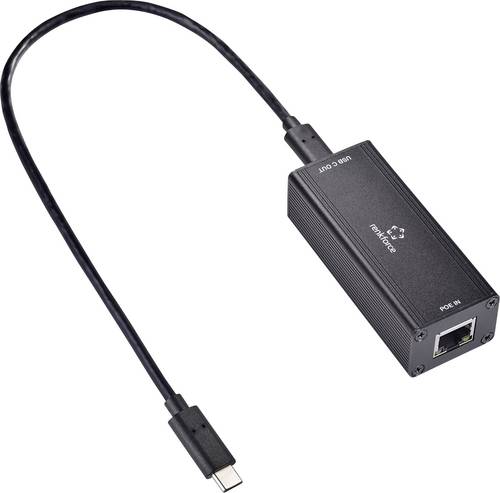 Renkforce RF-POEAC200 Netzwerkadapter 2.5 GBit/s USB-C, Gigabit-LAN (1/2.5 Gbit/s)