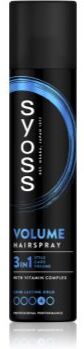 Syoss Volume Hairspray laca de fixação forte 48 h 300 ml. Volume Hairspray