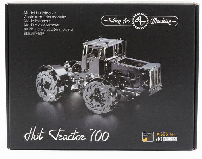 Time For Machine Hot Tractor 700 - Puzzle 3D Mécanique en Métal