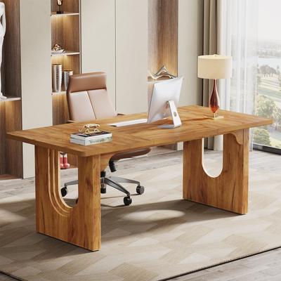 BLUEBELL 70.9-Inch Large Executive Desk, Modern Simple Office Computer Desk