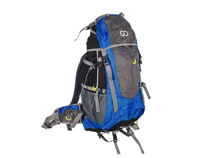 Wanderrucksack wasserdicht WEISSHORN 70L blau