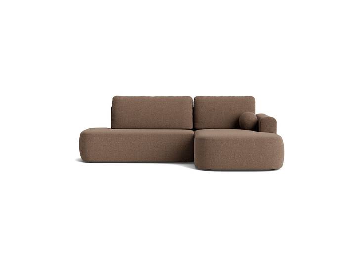 Monza Chaiselongue-Schlafsofa, rechts Stauraum