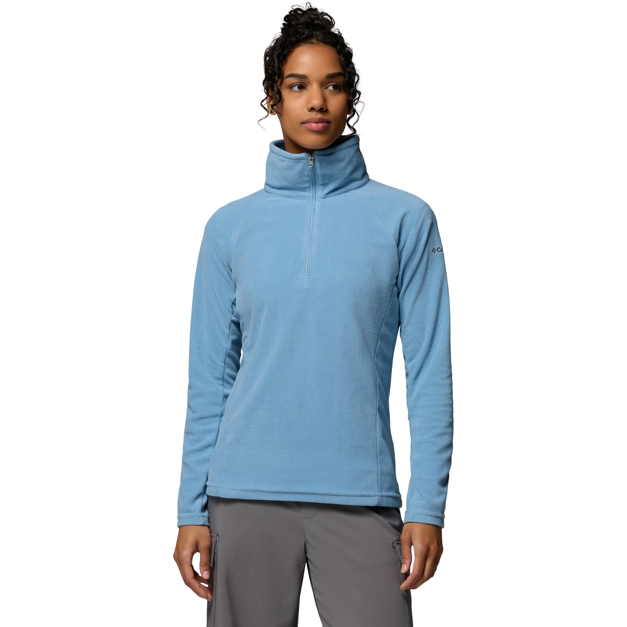 Columbia Glacial IV 1/2 Zip Damen Pullover beige Größe XS Camping Widerstandsfähig