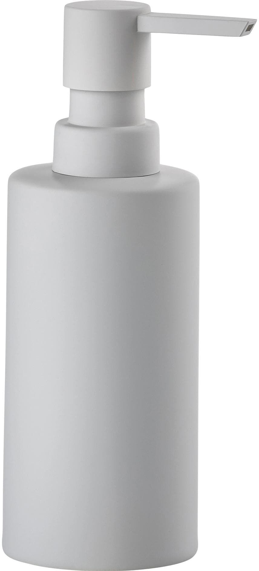 Seifenspender ZONE DENMARK "Solo 300 ml", weiss (hellgrau), Dosierspender, Seifenspender hellgrau Einheitsgröße