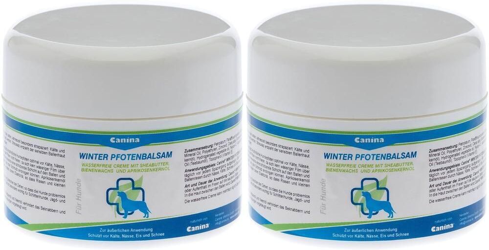 Canina Petvital Winter Pfotenbalsam vet. 2x 2x100 ml Balsam