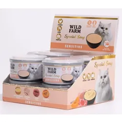 WILD FARM Special Soup 8x80g Sensitive