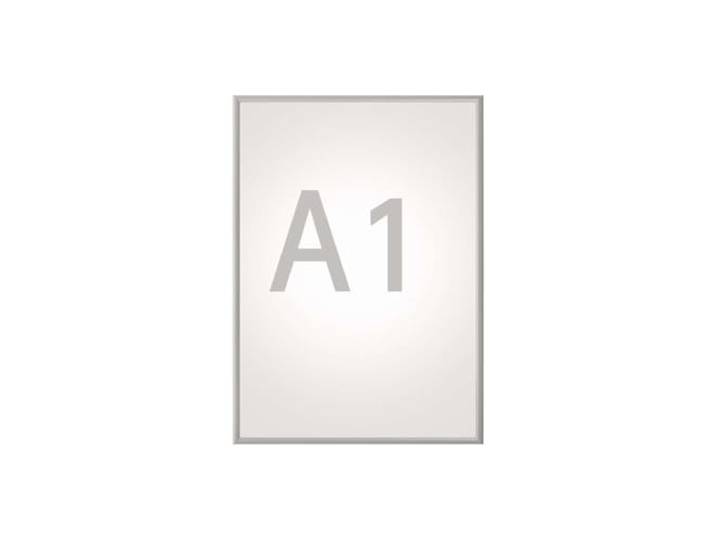 Maul 6604108 klaplijst A1, posterlijst aluminium, 87,2 x 63 x 1,2 cm (H x B x D), 1 stuk