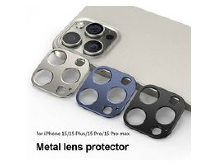 Aluminiumlegering Metalen Lensring Accessoires iPhone 15 Pro Max Camera Beschermer iPhone Accessoires iPhone 15 Pro Max Hoesje