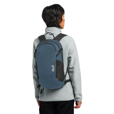 Daypack JACK WOLFSKIN "VELOCITY 20", blau (midnightsky), Rucksäcke, onesize, Obermaterial: 100% Polyester, 20 L Rucksack, leicht, für Wandern & Radfahren