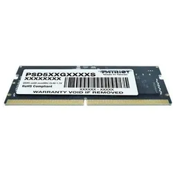 Patriot Signature Line Premium Speicher-Modul 34 GB 1 x 24 GB DDR5 (1 x 24GB, 5600 MHz, DDR5-RAM, SO-DIMM), RAM, Schwarz