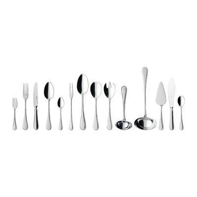 Besteck-Set VILLEROY & BOCH "Tafelbesteck Septfontaines 70er Set silber", silber, Essbesteck-Sets