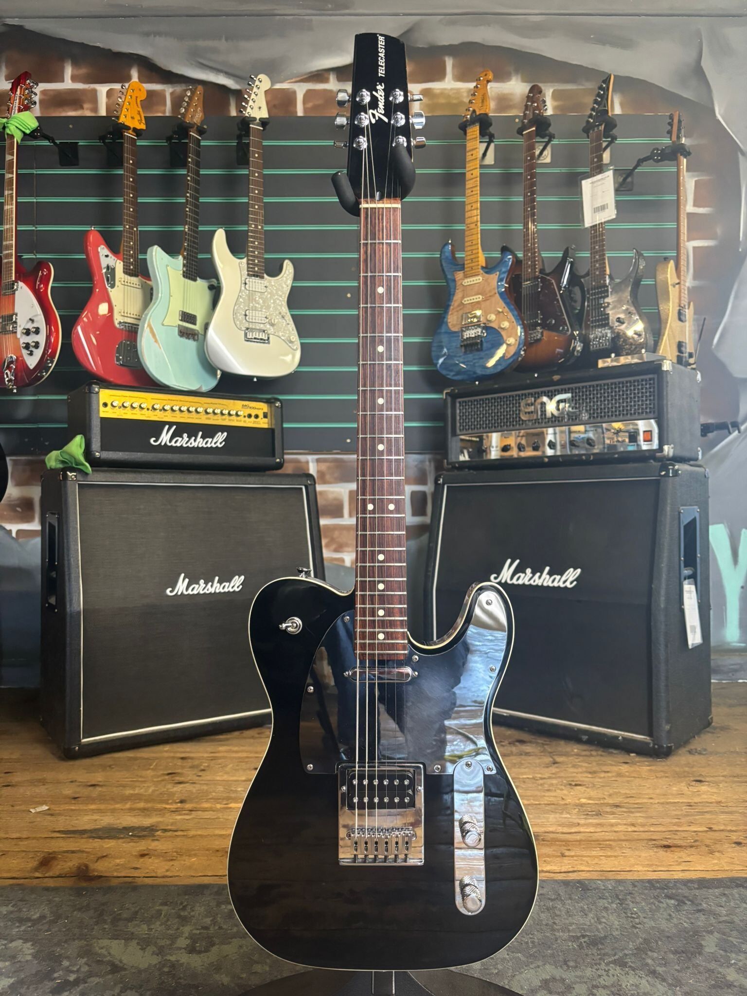 Fender John 5 black 2004 Telecaster electric guitar   black - Refurbished