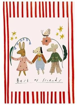 Inspired Living Nordic Minimalist Newborn Photography Backdrop & Baby Room Wall Art Poster 20x30cm 9