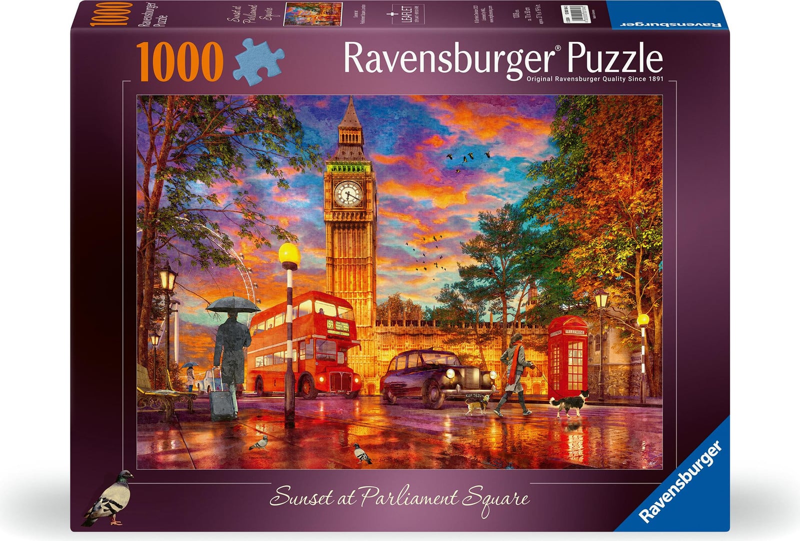 Ravensburger Puzzel Zonsondergang in Londen
