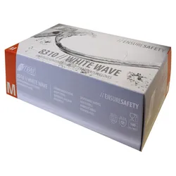 NITRAS® Einmalhandschuhe WHITE WAVE M weiß