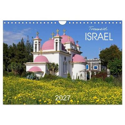 Traumziel Israel (Wandkalender 2027 DIN A4 quer), CALVENDO Monatskalender