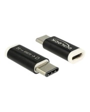 Delock USB-Adapter 5-polig Micro-USB Typ B W 24-Pin-USB C M USB 2.0/ 3.1 (65678)