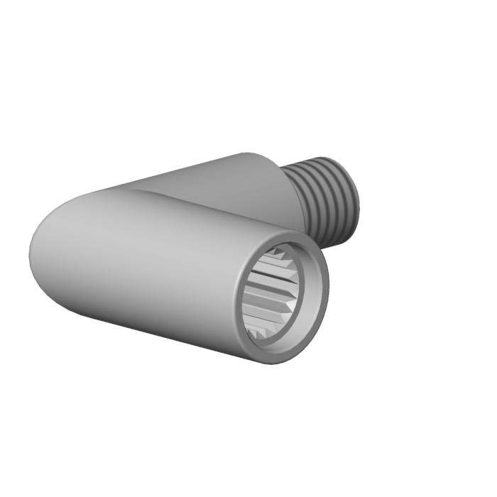 Dornbracht Winkelstück für Griff 04182002200-00 chrom