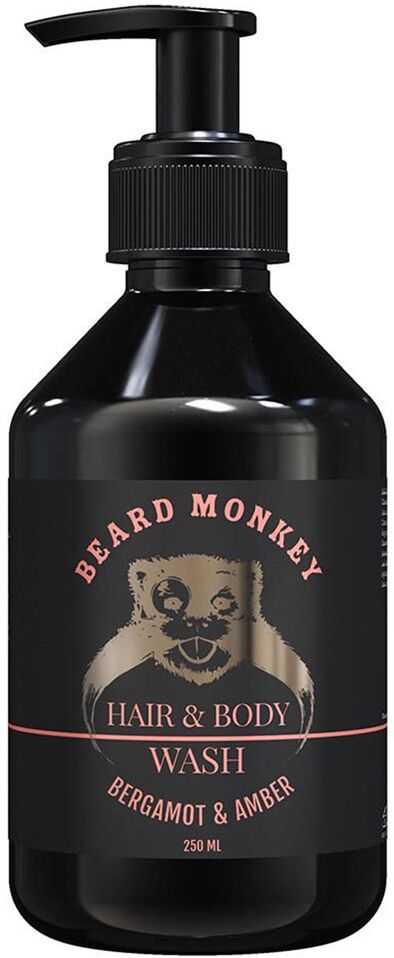 BEARD MONKEY Bergamot & Amber Hair & Body Wash 250ml