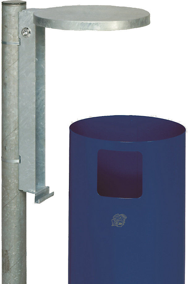 Stahlrohrpfosten, Länge 1450 mm, verzinkt VAR