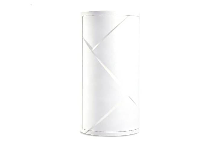 NVISRHDP 360 drehbares Lagerregal Sucker-Eckregal(White,61cm*21cm*21cm)