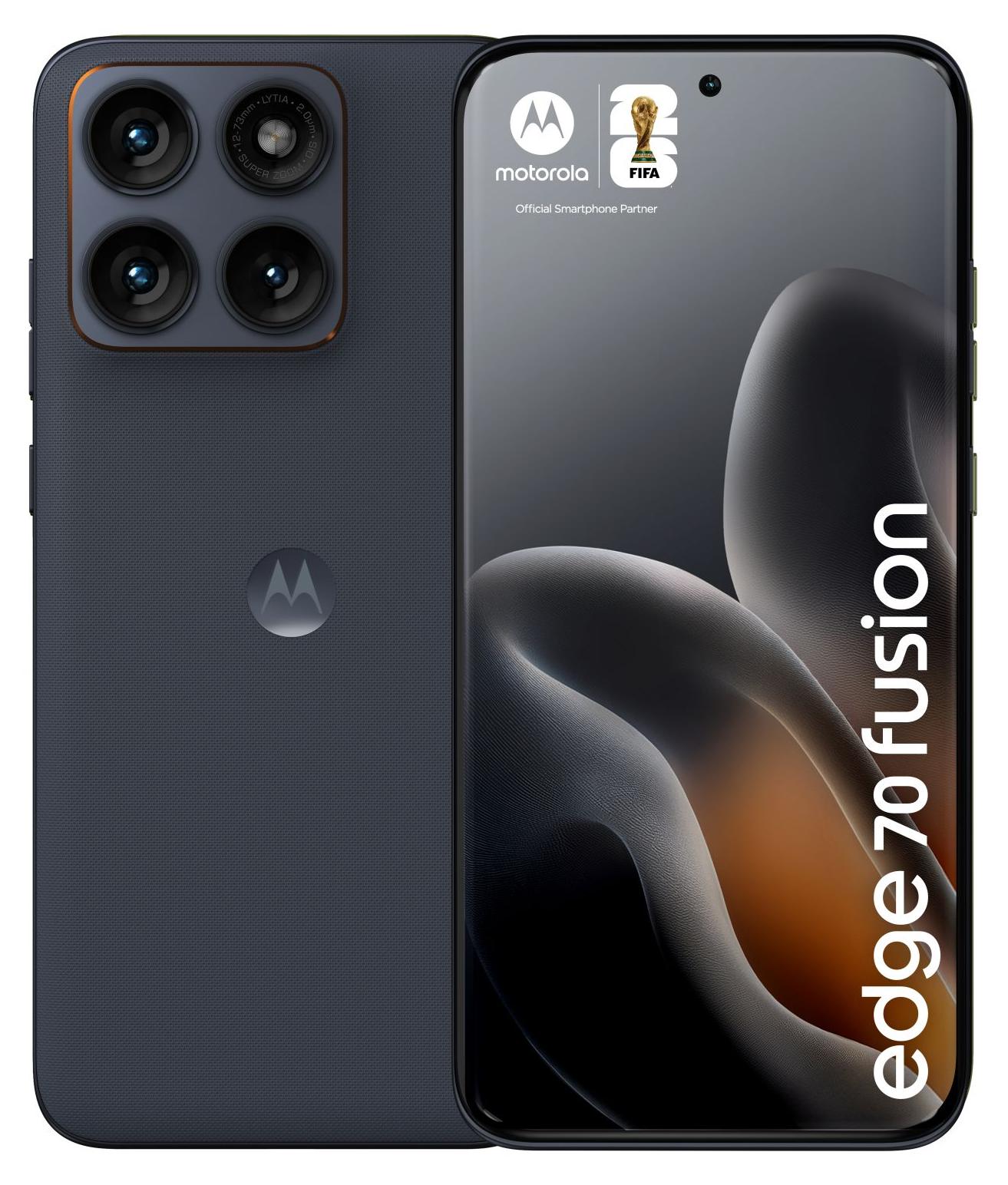 Motorola edge 70 fusion , 17,2 cm (6.78"), 8 GB, 512 GB, 50 MP, Android 16.0, Schwarz