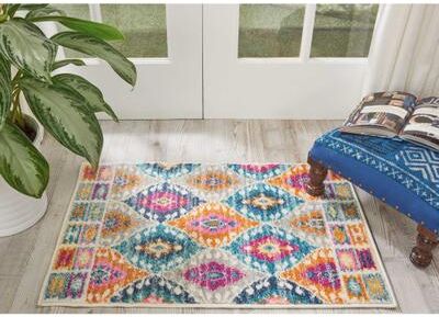 Nourison Passion Boho Geometric Tribal Area Rug