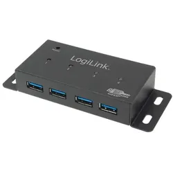 LogiLink UA0149 Schnittstellen-Hub 5000 Mbit/s Grau