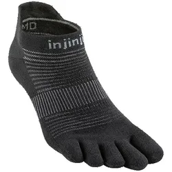 Injinji Unisex Run Lightweight No-Show schwarz