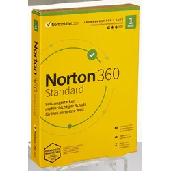 Norton 360 Standard Sicherheitssoftware Vollversion (PKC)